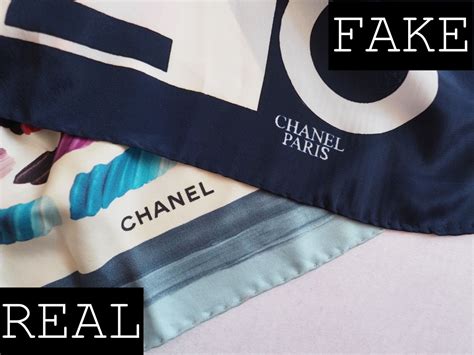 how do you tell a real chanel scarf|are Chanel scarves real.